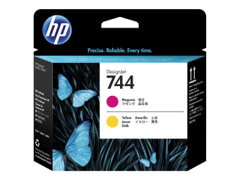 HP 744 - Gelb, Magenta - Druckkopf - für DesignJet