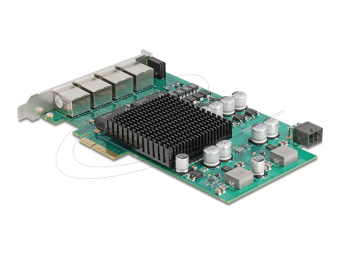 Delock Netzwerkadapter - PCIe 2.1 x4 - 1000Base-T (PoE+)