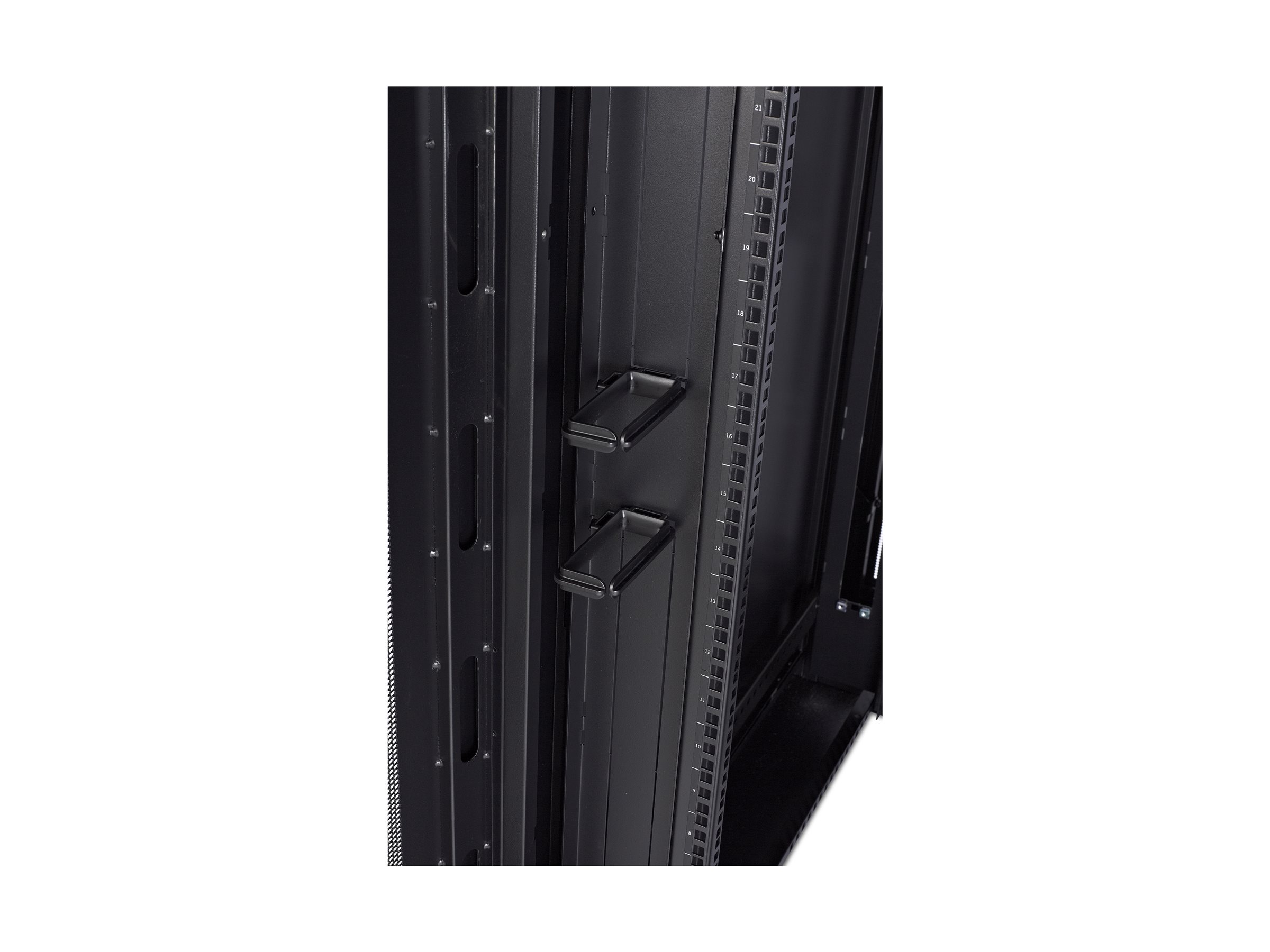 APC Rack-Kabelführungsring - Schwarz (Packung mit 10)