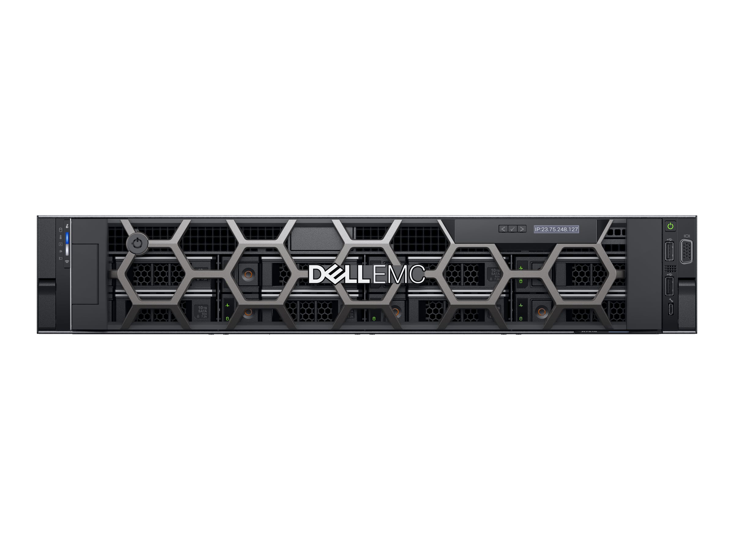 Dell PowerEdge R7515 - Server - Rack-Montage - 2U - 1-Weg - 1 x EPYC 7313P  3 GHz - RAM 32 GB - SAS - Hot-Swap 8.9 cm (3.5")