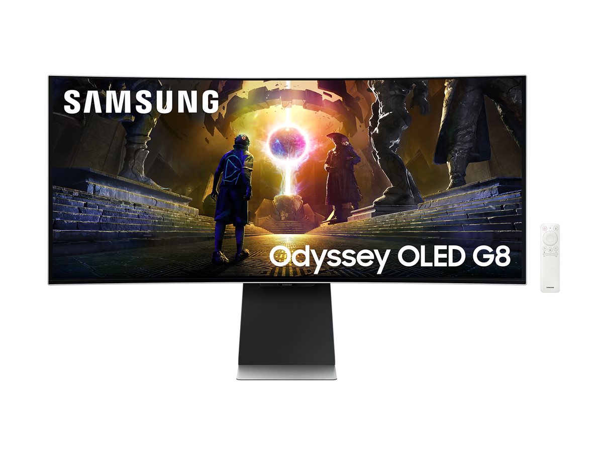 Samsung Odyssey OLED G8 S34DG850SU - G85SD Series - OLED-Monitor - Smart - Gaming - gebogen - 86 cm (34")
