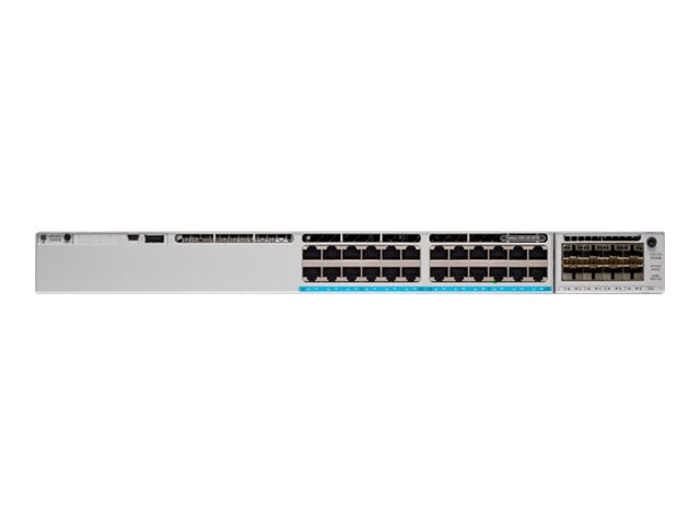 Cisco Catalyst 9300L - Network Essentials - Switch - L3 - 24 x 101001000 + 4 x 10 Gigabit SFP+ (Uplink)
