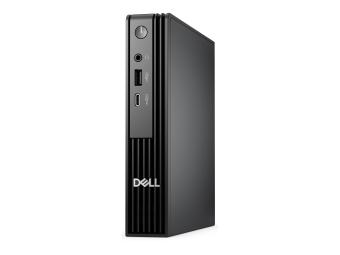 Dell Pro Micro QCM1250 - Micro - Core Ultra 7 265T  1.5 GHz - RAM 16 GB - SSD 512 GB - NVMe, TLC - Intel Graphics - 1GbE, Bluetooth, Wi-Fi 6E - WLAN Bluetooth, 802.11abgnacax (Wi-Fi 6E)