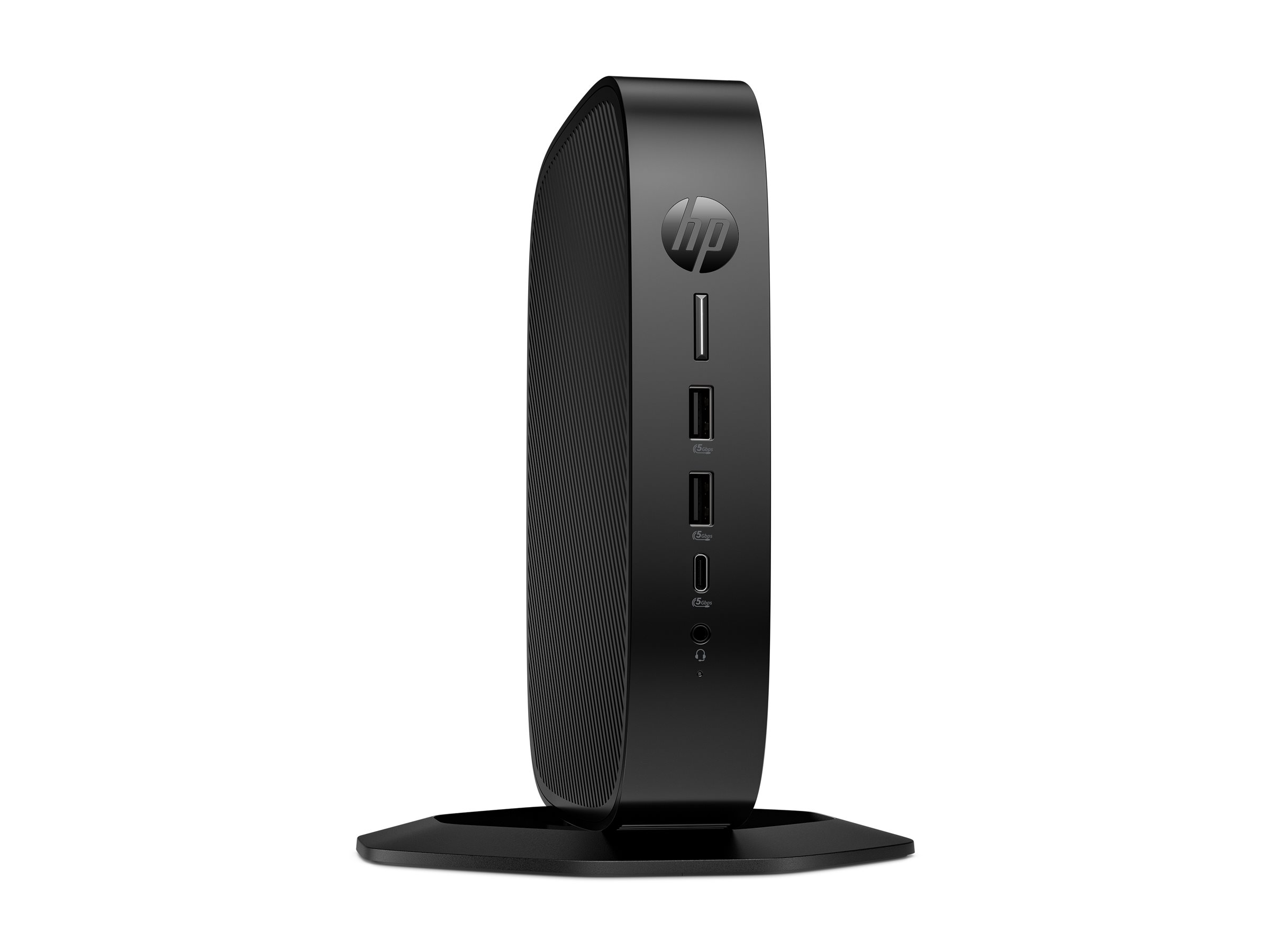 HP ProDesk 5 G1i - Thin Client - USFF - 1 x N-series N97  2 GHz - RAM 8 GB - Flash 32 GB - eMMC - UHD Graphics - 1GbE, Wi-Fi 6E, Bluetooth 5.3 - WLAN 802.11abgnacax (Wi-Fi 6E)
