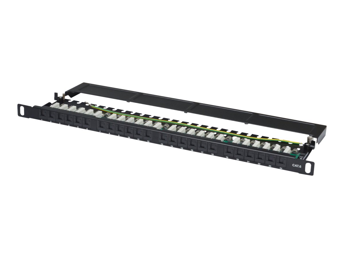 DIGITUS CAT 6, Klasse E High Density Patch Panel, ungeschirmt