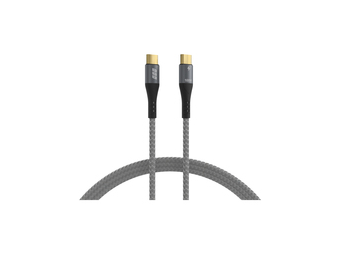 EFB Elektronik USB-C Kabel 100W PD 3.0 5A E-Marker Chip grau - Kabel - DigitalDaten