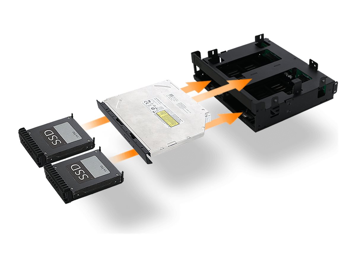 Icy Dock ExpressCage MB732SPO-B - Gehäuse für Speicherlaufwerke - 2.5 (6.4 cm)