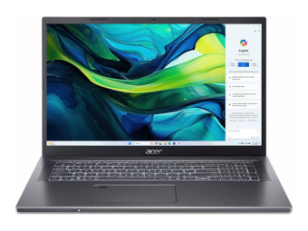 Acer Aspire 17 A17-51GM - Intel Core 7 150U  1.8 GHz - Win 11 Home - GF RTX 2050 - 16 GB RAM - 1.024 TB SSD NVMe - 43.9 cm (17.3)