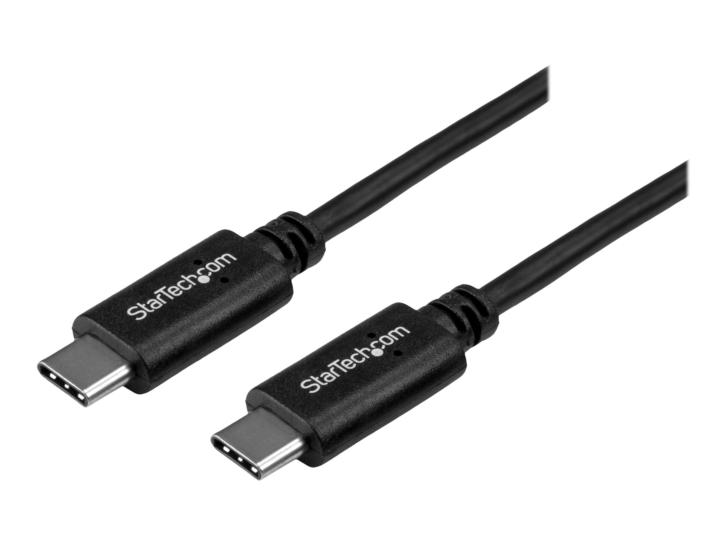 StarTech.com USB-C Kabel - StSt - 05m - USB 2.0 - USB-C Ladekabel - USB 2.0 Typ-C - Kurzes USB C Kabel - USB-Kabel - USB-C (M)