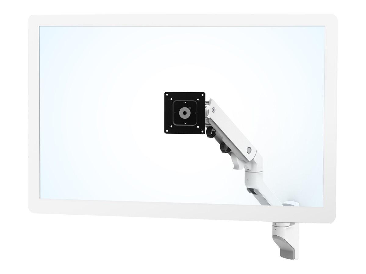 Ergotron HX - Befestigungskit (Wandarm) - für Monitor - weiß - Bildschirmgröße up to 124 cm (up to 49")