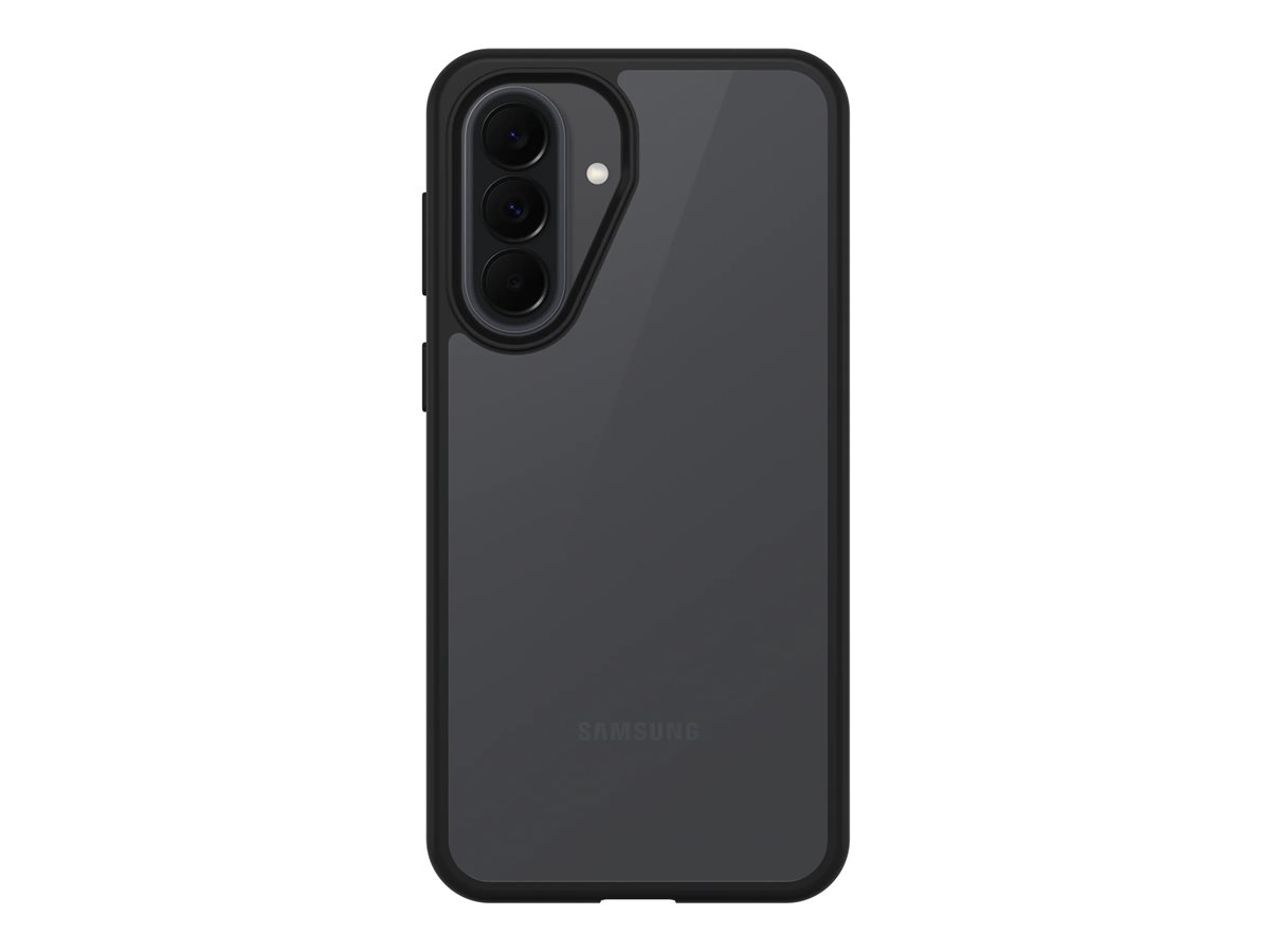 OtterBox React Series - Schutzabdeckung für Mobiltelefon - Polycarbonat, Kunstfaser - Black Crystal (transparentschwarz)