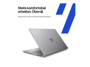HP ZBook 8 G1i Mobile Workstation - Intel Core Ultra 7 265H  2.2 GHz - vPro Enterprise - Win 11 Pro - RTX 500 Ada - 64 GB RAM - 2 TB SSD NVMe, TLC - 40.6 cm (16")