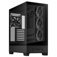 ASUS A31 Plus TG ARGB ATX Gaming Gehäuse mit Seitenfenster schwarz -• Midi-Tower Gehäuse