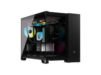 Corsair iCUE LINK 2500X RGB - Mid tower - micro ATX - Seitenteil mit Fenster (gehärtetes Glas)