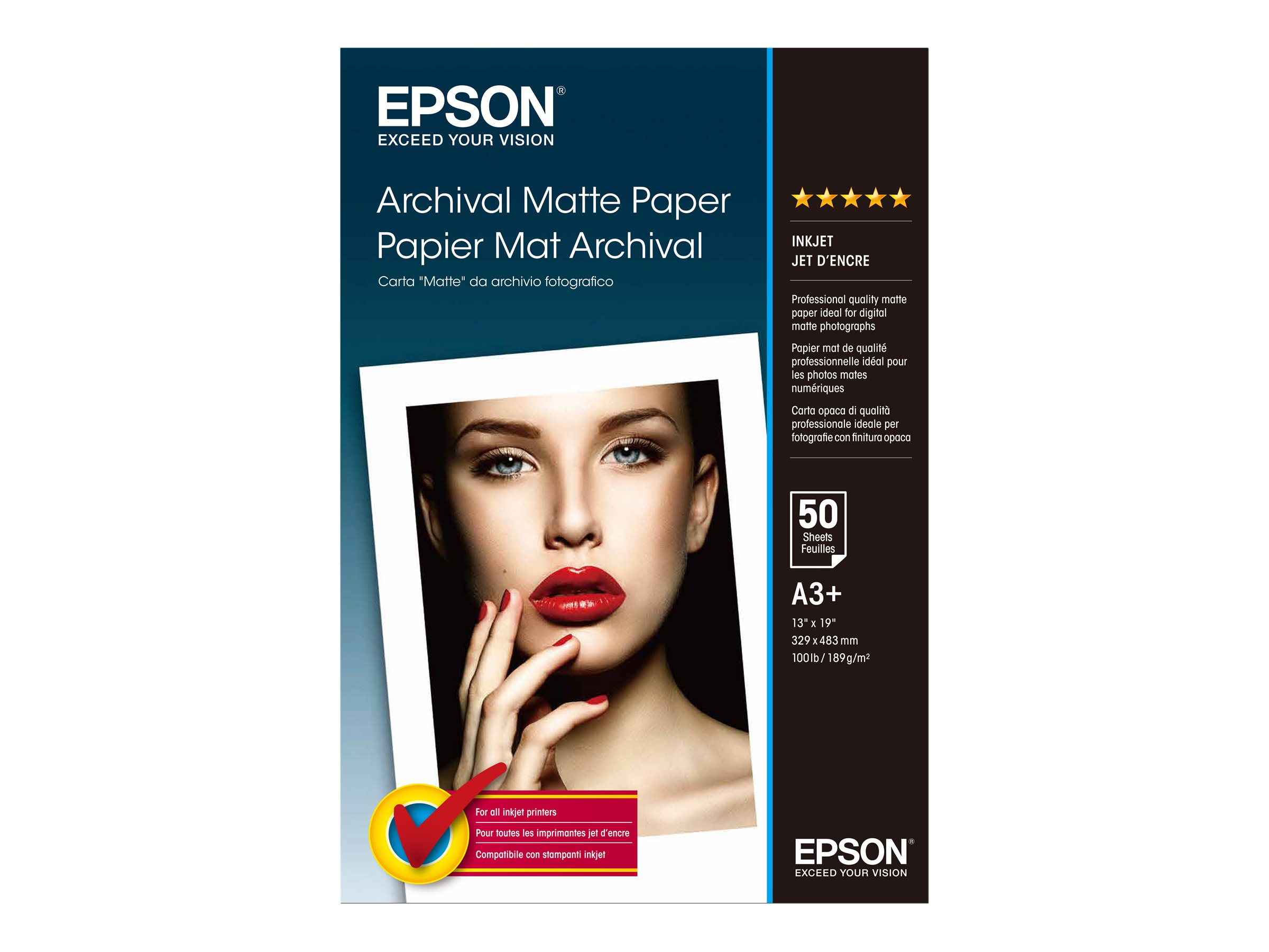 Epson Archival - Matt - Super A3B (330 x 483