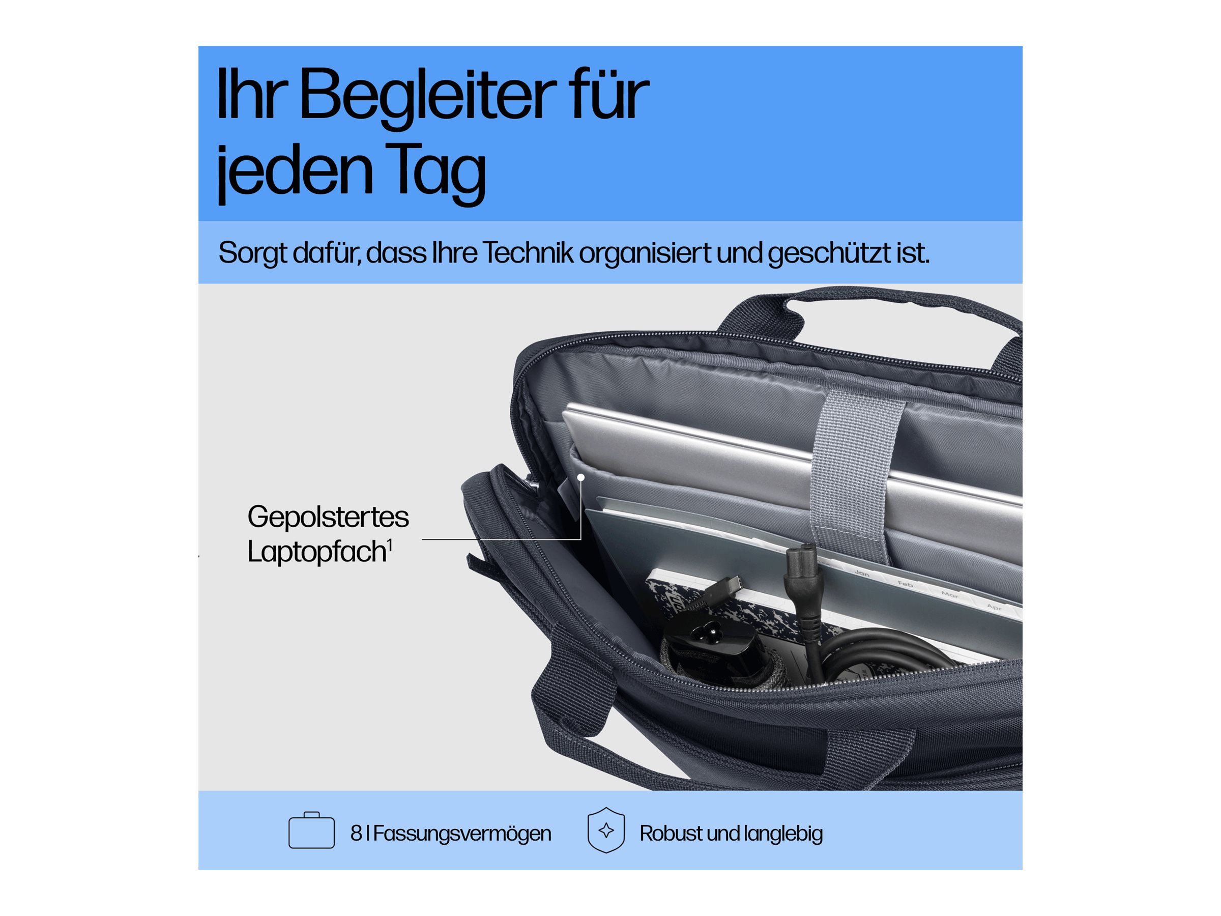HP Everyday - Notebook-Tasche - 35.8 cm (14.1")