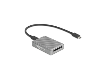 Delock 40 Gbps USB Type-C? Card für CFexpress Typ B Speicherkarten CFexp... - Card-Reader - CF Express Typ A