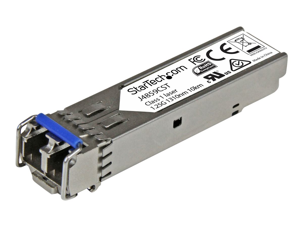StarTech.com Gigabit LWL SFP Transceiver Modul - HP J4859C kompatibel - SMMM LC mit DDM - 10km  550m - 1000Base-LX - SFP (Mini-GBIC)-