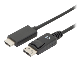DIGITUS DisplayPort Adapterkabel, DP - HDMI Typ A