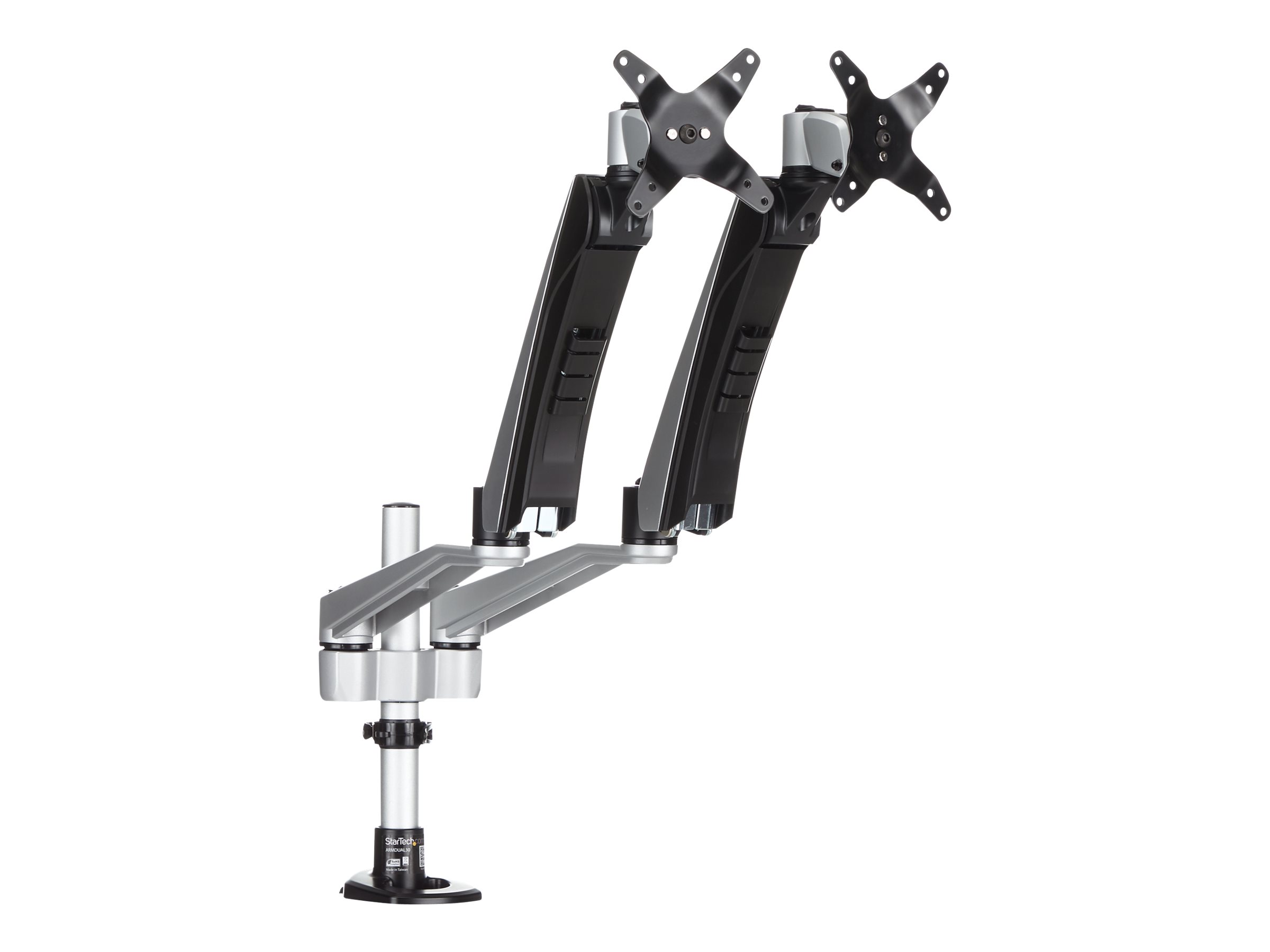 StarTech.com Desk Mount Dual Monitor Arm - Full Motion Articulating Arms - Premium Dual Monitor Stand - For up to 30" (19.8lb9kg)