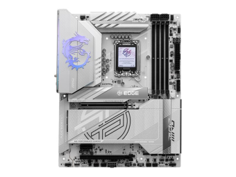 MSI MPG Z890 EDGE TI WIFI - Motherboard - ATX - LGA1851 Sockel - Z890 Chipsatz - USB4, USB 3.2 Gen 1, USB 3.2 Gen 2, USB-C 3.2 Gen 2x2, USB-C 3.2 Gen2 - 5 Gigabit Ethernet, Wi-Fi 7, Bluetooth - Onboard-Grafik (CPU erforderlich)