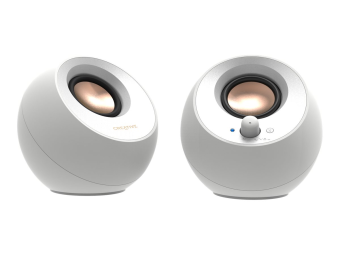 Creative Labs Creative Pebble V3 - Lautsprecher - für PC - 2.0-Kanal - kabellos - Bluetooth - USB - 8 Watt (Gesamt)