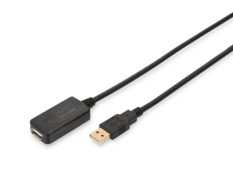 DIGITUS Aktives USB 2.0 Verlängerungskabel, 5m