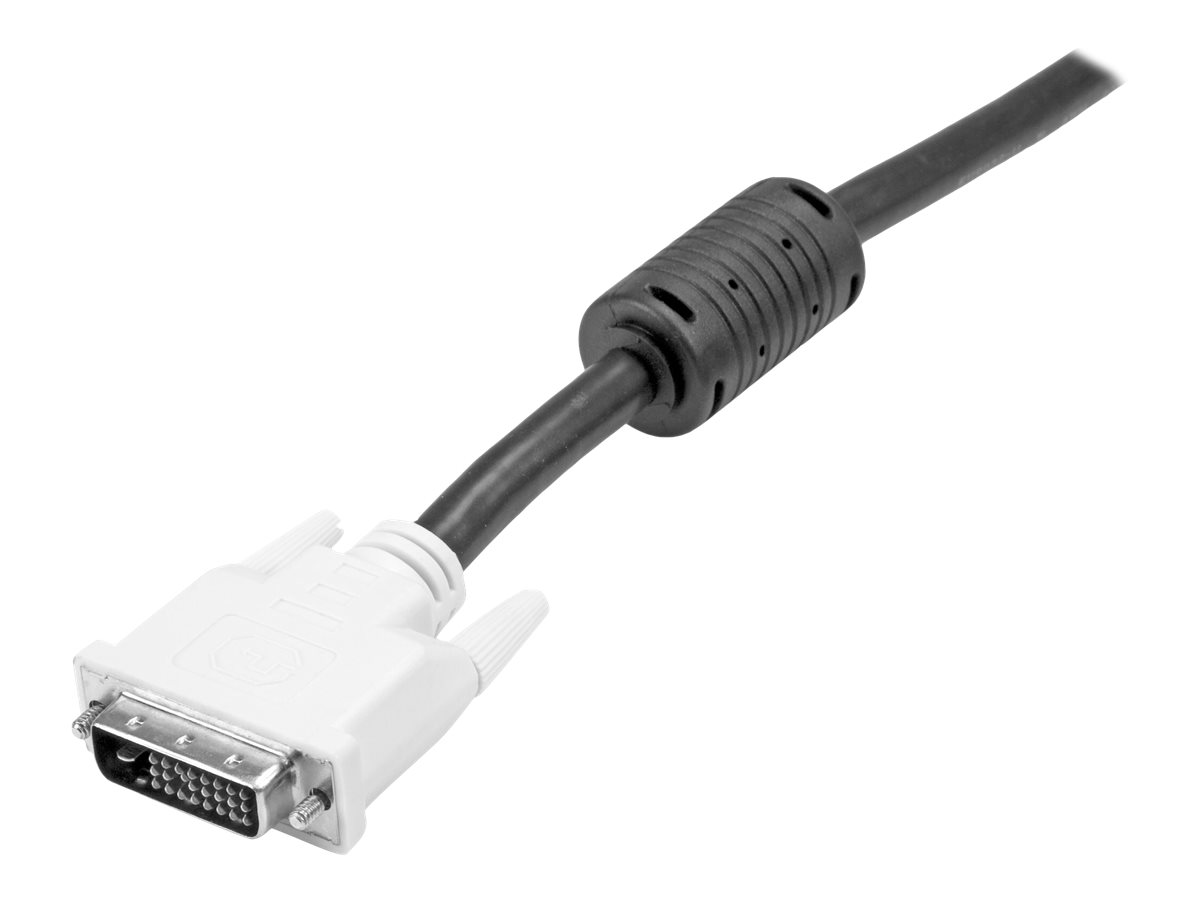 StarTech.com DVI-D Dual Link Kabel 10m (SteckerStecker) - DVI 24+1 Pin Monitorkabel Dual Link - DVI Anschlusskabel mit Ferritkernen - DVI-Kabel - Dual Link - DVI-D (M)