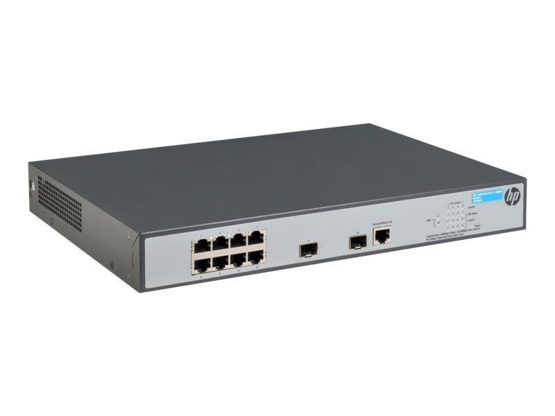 HPE 1920-8G-PoE+ - Switch - L3 - managed - 8 x 101001000 (PoE+)