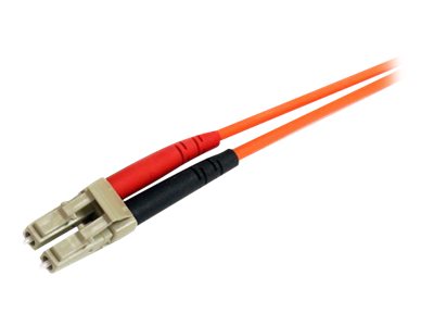StarTech.com 2m Fiber Optic Cable - Multimode Duplex 62.5125 - LSZH - LCST - OM1 - LC to ST Fiber Patch Cable (FIBLCST2)