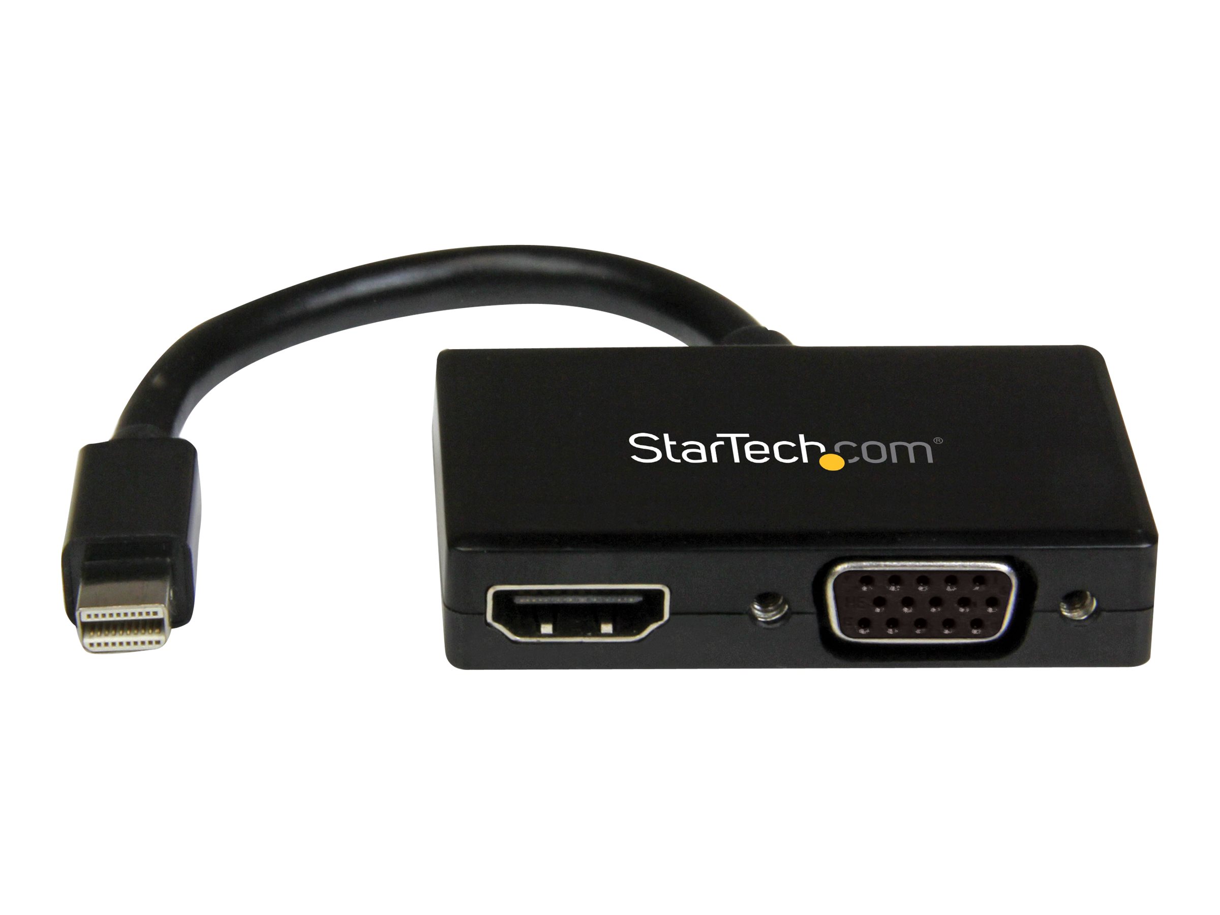 StarTech.com Reise AV Adapter 2-in-1 Mini DisplayPort auf HDMI oder VGA Konverter