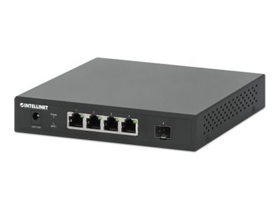 Intellinet Switch - unmanaged - 4 x 1010010002.5G + 1 x 10 Gigabit SFP+ (Uplink)