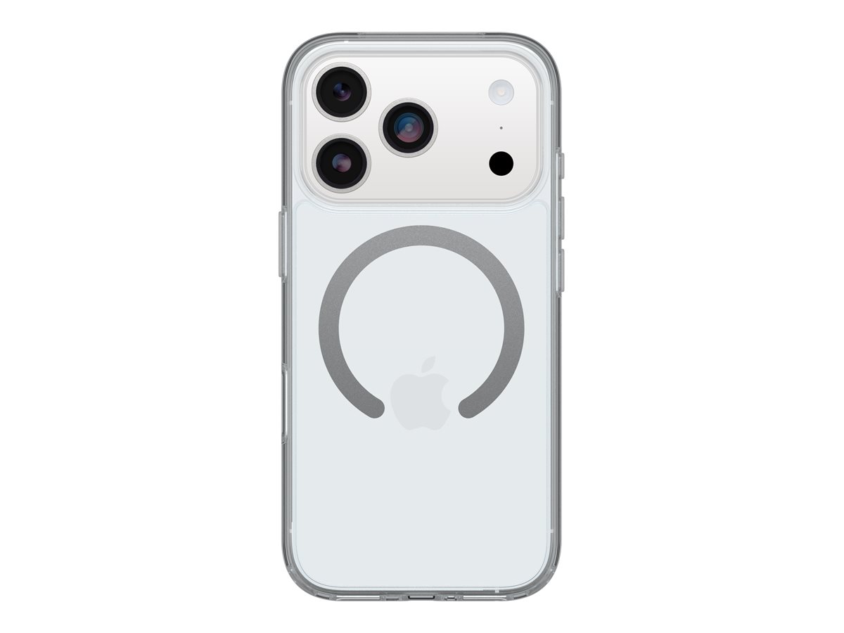 OtterBox Symmetry Series Clear - Hintere Abdeckung für Mobiltelefon - kompatibel mit MagSafe - Polycarbonat, thermoplastischer Elastomer (TPE)