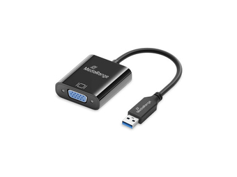MEDIARANGE Usb-A 3.0 auf Vga HD15 Video Konverter sw - Kabel - DigitalDaten