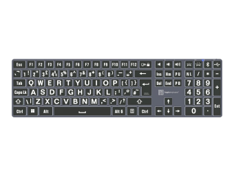 Logickeyboard Largeprint TITAN - Tastatur - Windows