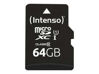 Intenso Performance - Flash-Speicherkarte (microSDXC-an-SD-Adapter inbegriffen)