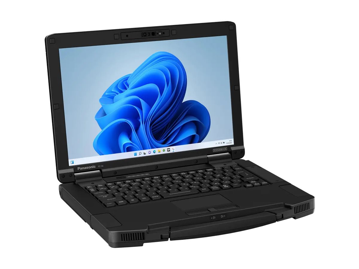 Panasonic Toughbook 56 - Robust - Intel Core Ultra 5 235H  2.4 GHz - Win 11 Pro - Arc Graphics 140T - 16 GB RAM - 512 GB SSD NVMe, TCG Opal Encryption 2 - 35.6 cm (14")