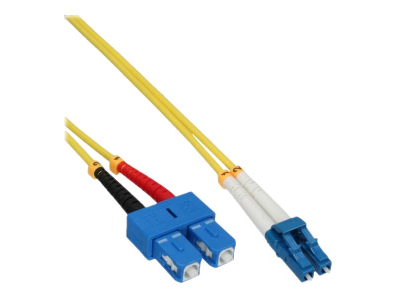 InLine LWL Duplex Kabel - LCSC - 9125µm - OS2 - 10m