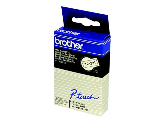 Brother TZe-S651 - Extra starker Klebstoff - Schwarz auf Gelb - Rolle (2,4 cm x 8 m)