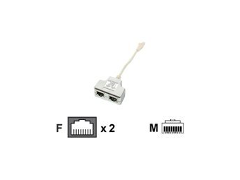 EFB Elektronik EFB-Elektronik T-Adapter - Netzwerk-Splitter - RJ-45 (M)