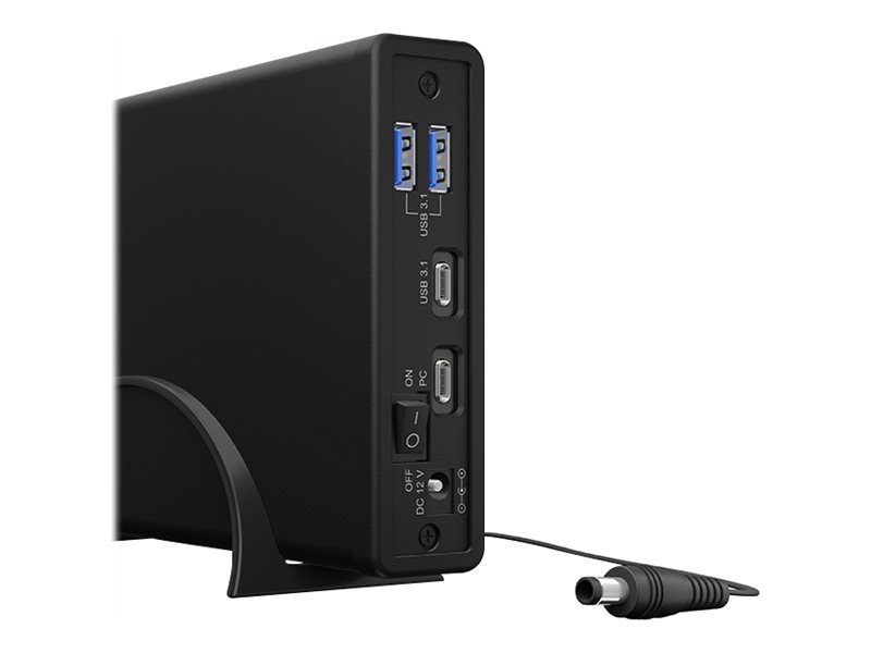 ICY BOX IB-382H-C31 - Speichergehäuse - 2.5", 3.5" (6.4 cm, 8.9 cm)