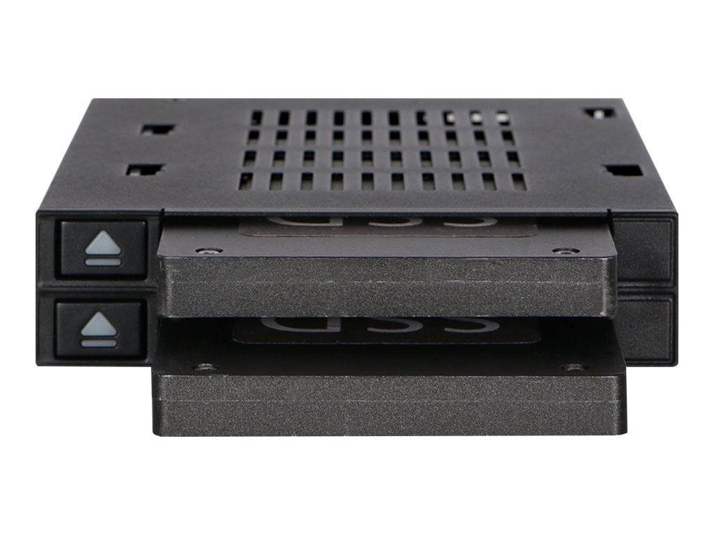 Icy Dock flexiDOCK MB522SP-B - Gehäuse für Speicherlaufwerke - 2.5" (6.4 cm)