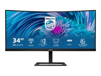 Philips E-line 346E2CUAE - LED-Monitor - gebogen - 86 cm (34")