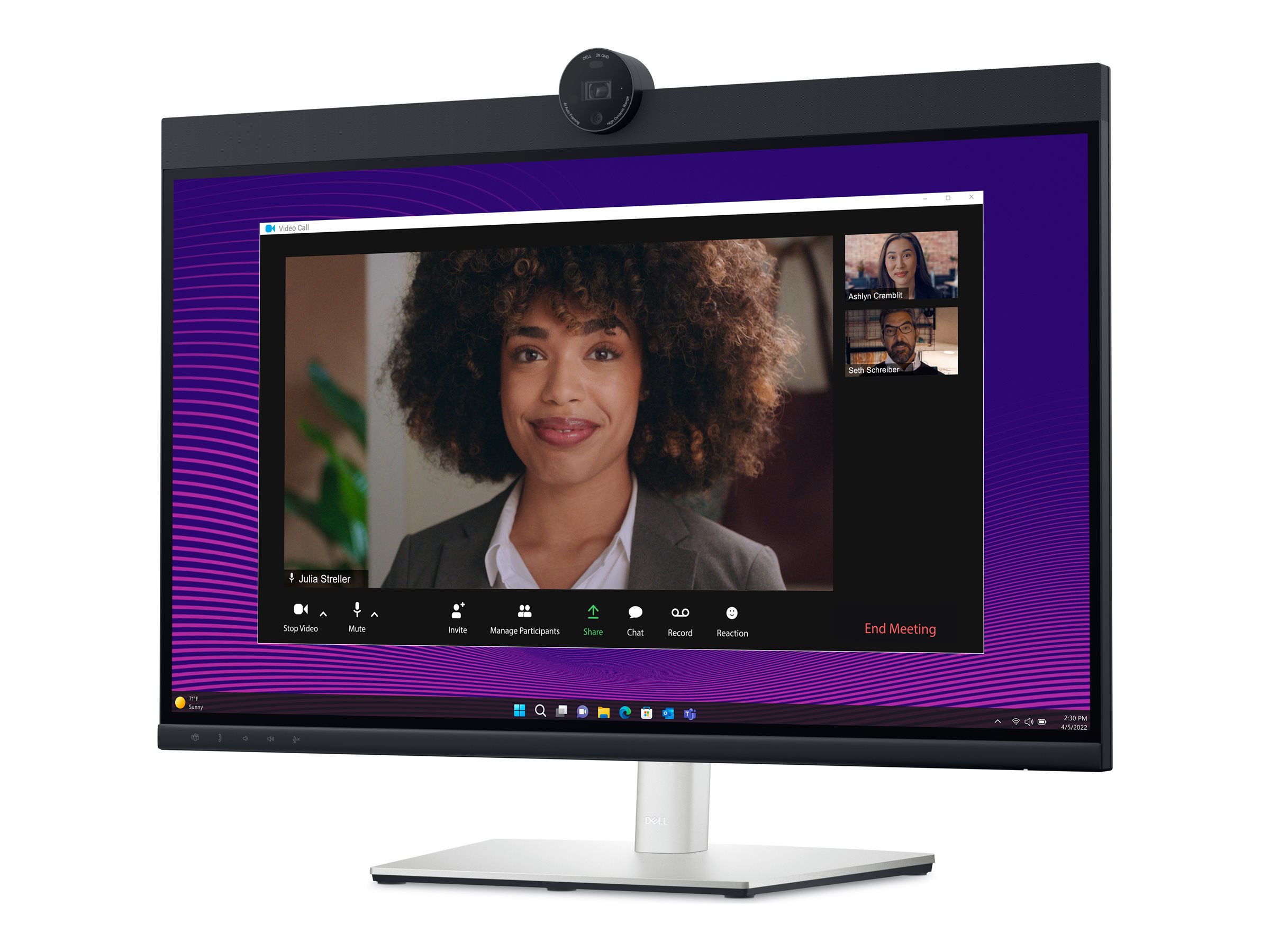 Dell 27 Video Conferencing Monitor P2724DEB - LED-Monitor - 68.6 cm (27")