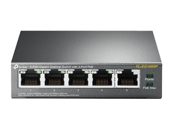 TP-LINK TL-SG1005P - Switch - unmanaged - 4 x 101001000 (PoE)