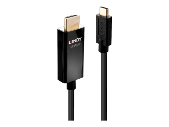 Lindy Adapterkabel - 24 pin USB-C männlich zu HDMI männlich