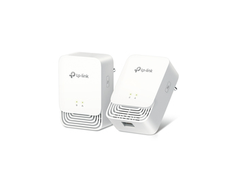 TP-LINK G.hn1200 Powerline Kit - 607 Mbits - Gigabit Ethernet - 101001000 Mbits - HomePlug AV2 - 300 m - Weiß