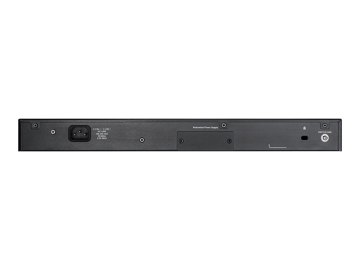 D-Link DGS 1510-52XMP - Switch - L3 - Smart - 48 x 101001000 (PoE+)