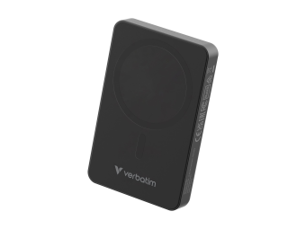 Verbatim Charge n Go Essentials - Induktive Power Bank - magnetisch - 10000 mAh - 35 Watt - 3 A - PD 3.0 QC 3.0 Apple 2.4A USB BC 1.2 Apple Fast Charge (24 pin USB-C)
