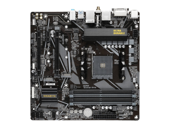 Gigabyte B550M DS3H AC - 1.X - Motherboard - micro ATX - Socket AM4 - AMD B550 Chipsatz - USB 3.2 Gen 1 - Gigabit LAN Wi-Fi Bluetooth - Onboard-Grafik (CPU erforderlich)